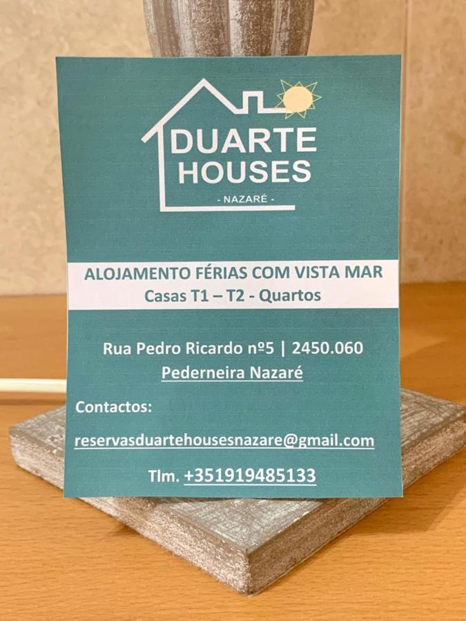 Duarte Houses - Casa T1 - Com Vista Mar Nazare Ngoại thất bức ảnh